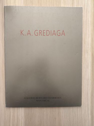 Portada del libro de K.A. Grediaga 
