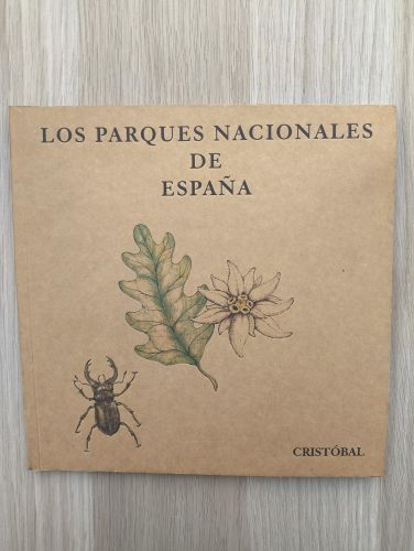 Portada del libro de Los parques nacionales de España - Cristóbal