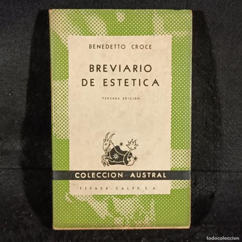 Portada del libro de Breviario de estética
