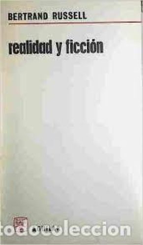 Portada del libro de Realidad y ficción