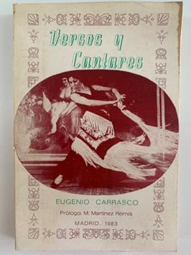 Portada del libro de Versos y cantares