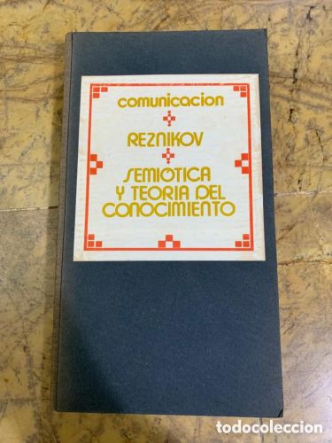 Portada del libro de Semiótica y teoría del conocimiento.