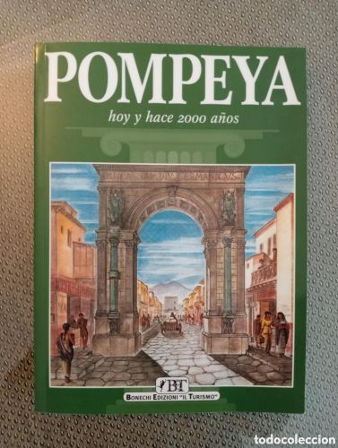 Portada del libro de Pompeya. Hoy y hace 2000 años