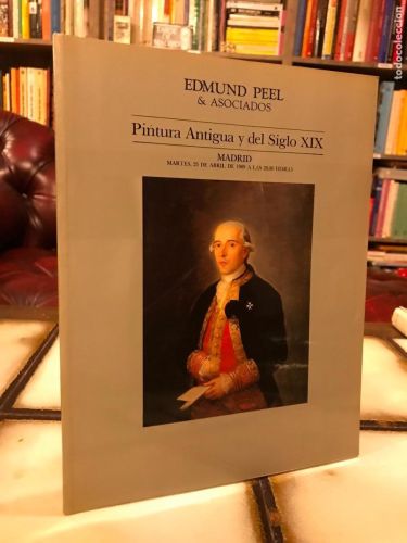 Portada del libro de Edmund Peel & Asociados. Pintura antigua y del siglo XIX