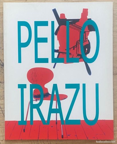 Portada del libro de Pello Irazu (Galería Soledad Lorenzo, 2002)