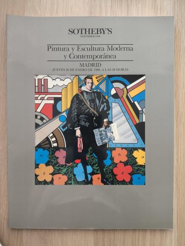 Portada del libro de Pintura y escultura moderna y contemporánea Sothebys