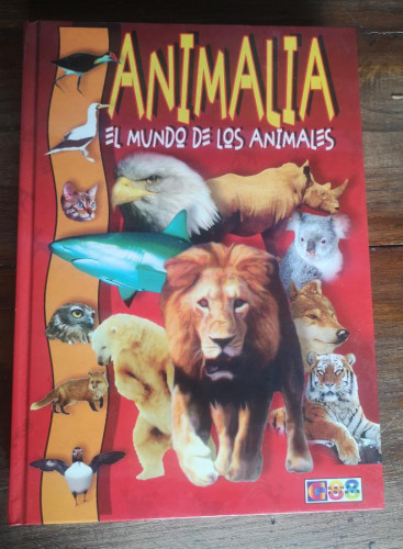 Portada del libro de Animalia El mundo de los animales- Grupo Edider