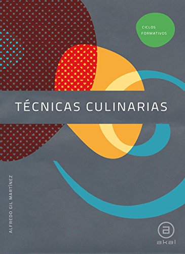 Portada del libro de Técnicas Culinarias. Libro del alumno