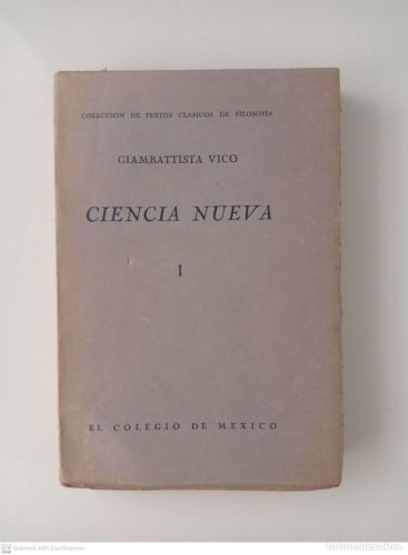 Portada del libro de Ciencia nueva I