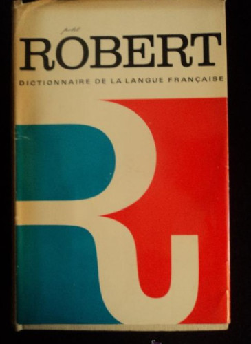 Portada del libro de ROBERT. DICTIONNAIRE DE LA LENGUE FRANCAISE. ALAIN REY. 1979 1940 PAG