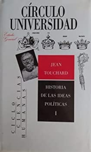 Portada del libro de Historia De Las Ideas Políticas. Tomo I