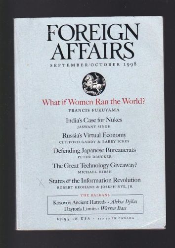 Portada del libro de Foreign Affairs WHAT IF WOMEN RAN THE WORLD?