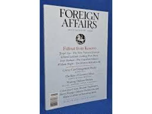 Portada del libro de Foreign Affairs. Falllout from Kosovo