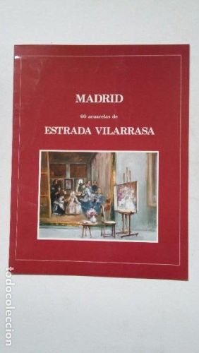 Portada del libro de MADRID 60 ACUARELAS DE ESTRADA VILARRASA. 