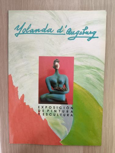 Portada del libro de Yolanda D´Augsburg. De la Figuración a la Abstracción. 