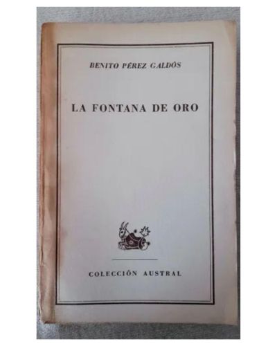 Portada del libro de la fontana de oro 