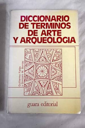 Portada del libro de Diccionario de términos de arte y arqueología