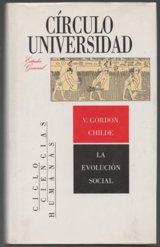 Portada del libro de La evolución social