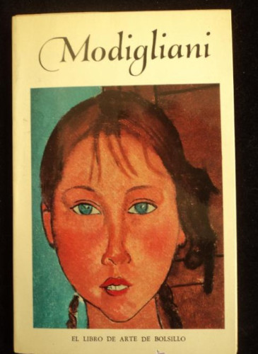 Portada del libro de MODIGLIANI. EL LIBRO DE ARTE DE BOLSILLO. ED. TIMUM MAS 1962 SIN PAGINAR