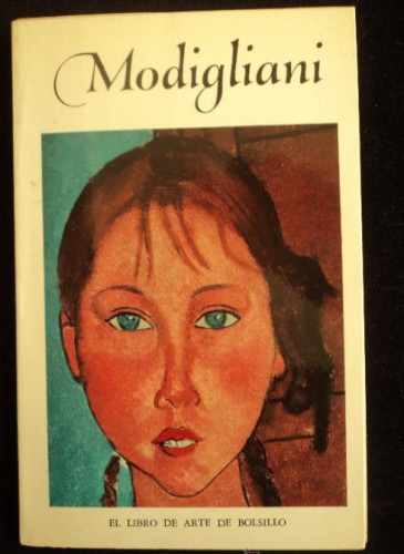 Portada del libro de MODIGLIANI. EL LIBRO DE ARTE DE BOLSILLO. ED. TIMUM MAS 1962 SIN PAGINAR