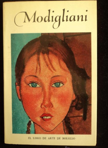 Portada del libro de MODIGLIANI. EL LIBRO DE ARTE DE BOLSILLO. ED. TIMUM MAS 1962 SIN PAGINAR