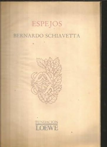Portada del libro de Espejos