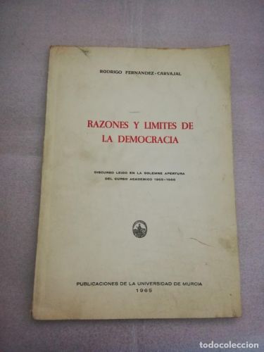 Portada del libro de RAZONES Y LIMITES PARA LA DEMOCRACIA