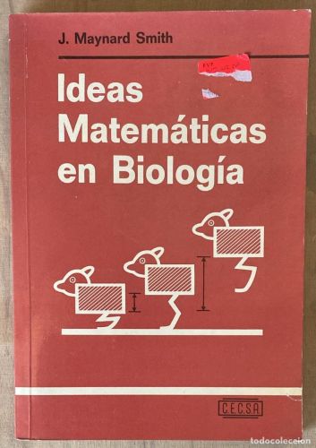 Portada del libro de IDEAS MATEMÁTICAS EN BIOLOGÍA