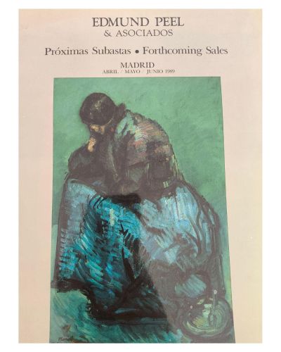 Portada del libro de Edmund Peel y Asociados. Próximas subastas. 1989