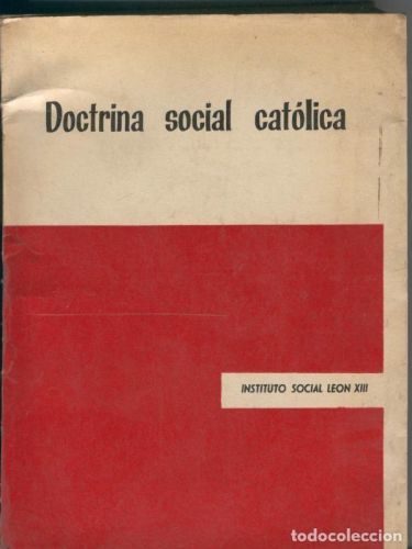 Portada del libro de Doctrina social católica