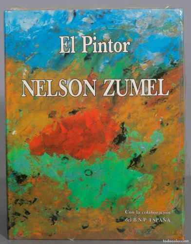 Portada del libro de El pintor Nelson Zumel