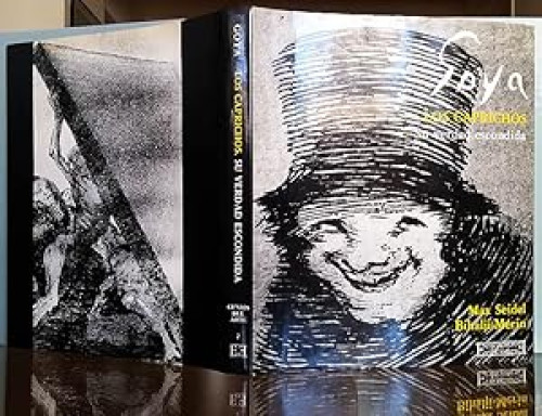 Portada del libro de Los caprichos. Su verdad escondida