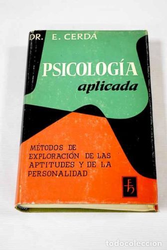 Portada del libro de Psicología aplicada
