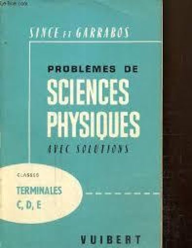Portada del libro de PROBLÈMES DE SCIENCES PHYSIQUES.