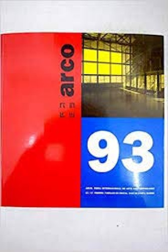Portada del libro de ARCO'93