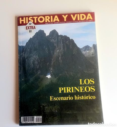 Portada del libro de Historia y vida. Los Pirineos. 