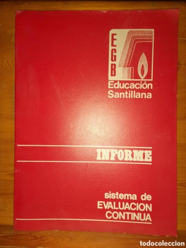 Portada del libro de INFORME SISTEMA DE EVALUACIÓN CONTINUA EGB EDUCACION