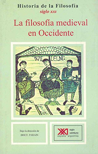Portada del libro de La filosofía medieval en Occidente