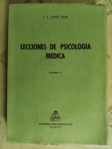 Portada del libro de LECCIONES DE PSICOLOGIA MEDICA, VOLUMEN II