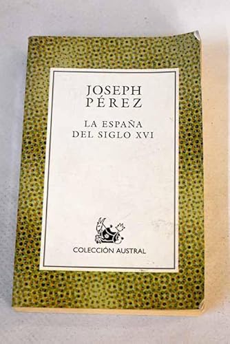 Portada del libro de La España del siglo XVI