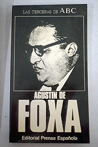 Portada del libro de Agustin de Foxá