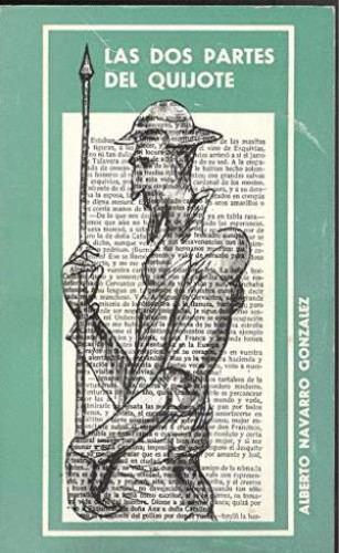 Portada del libro de Las Dos partes del Quijote. (Analogías y diferencias)