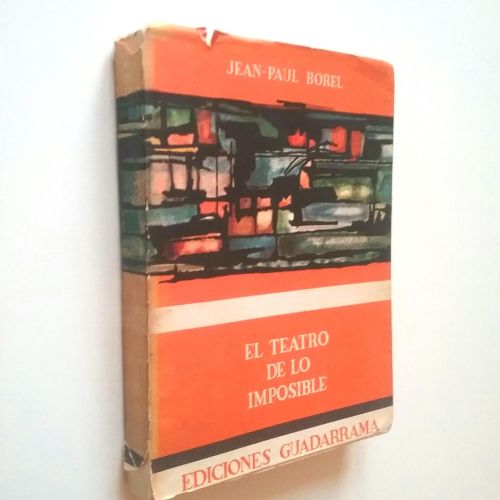 Portada del libro de El teatro de lo imposible.
