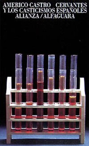 Portada del libro de Cervantes y los casticismos españoles