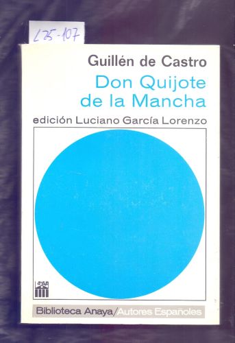 Portada del libro de DON QUIJOTE DE LA MANCHA
