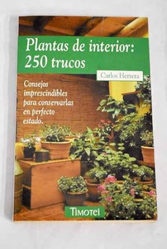 Portada del libro de Plantas de interior