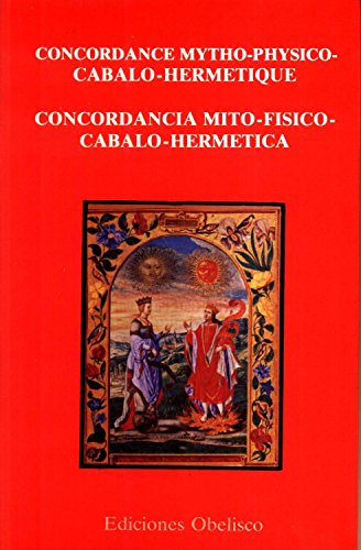 Portada del libro de Concordancia mito-fisico-cabalo-hermetica