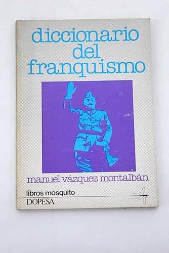 Portada del libro de Diccionario del franquismo