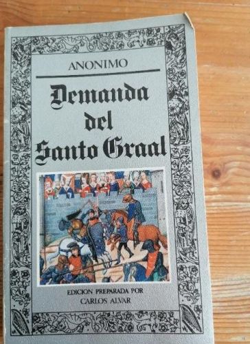 Portada del libro de Demanda del Santo Graal.