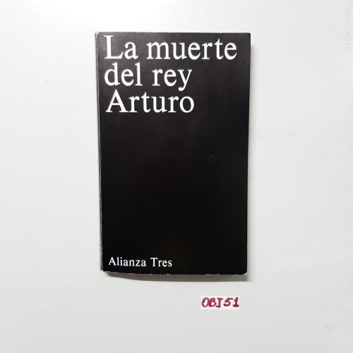 Portada del libro de La muerte del rey Arturo
